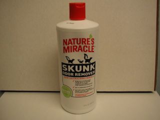 Natures Miracle Skunk Odor Remover   32 fluid ounces