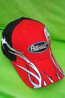 PETERBILT HAT FITTED TRIBAL STRIPE CAP **