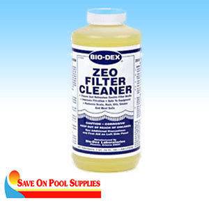    Tex ZEO16 Zeo Swimming Pool Filter Cleaner for Sand Filters  1 Quart