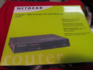 Netgear ProSafe FVS328 8 port Router VPN Firewall