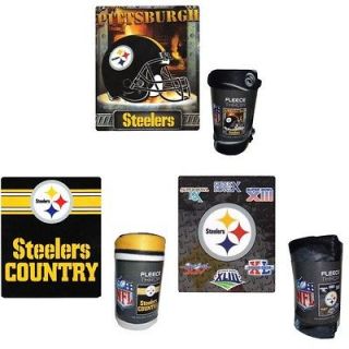 NFL Licensed Pittsburgh Steelers 50x60 Fleece Throw Blanket Your 