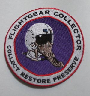 Flightgear collector patch USAF US Navy RAF pilot jacket suit oxygen 