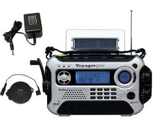   Voyager Pro Digital Crank Radio Complete Kit NOAA Weather Radios