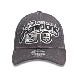  ANGELES KINGS 2012 New Era Stanley Cup Champions Locker Room Flex Hat