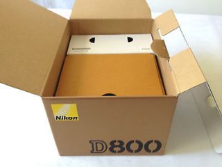 EMPTY BOX ONLY Nikon DSLR Camera D300S, D7000, D800, D800E, D4 Body 