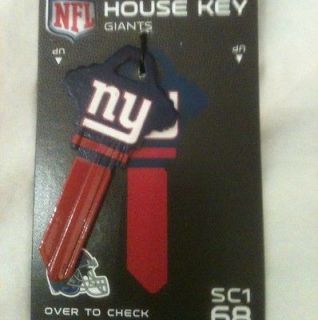 NFL House Key NY Giants Super Bowl Champs Gift It NWT Great For 