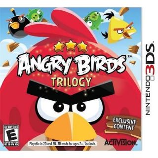 NINTENDO 3DS ANGRY BIRDS TRILOGY   VIDEO GAME   *BRAND NEW SEALED*