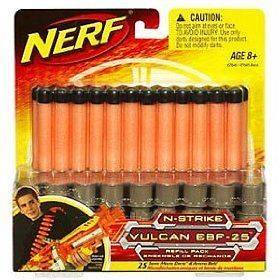 NEW Nerf N Strike Vulcan EBF 25 Blaster REFILL belt