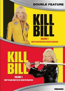 Kill Bill Vol. 1 2 DVD, 2012, 2 Disc Set