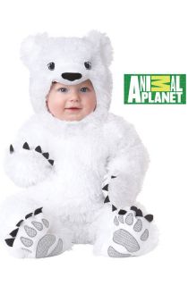 Animal Planet Polar Bear Toddler Infant Childrens Halloween Costume 