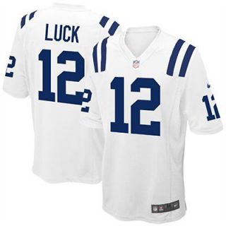 Andrew Luck Jersey YOUTH White Indianapolis Colts by Nike