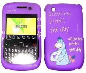 Purple EEYORE Protector Cover for BlackBerry CURVE 3G 9300 9330 Disney 