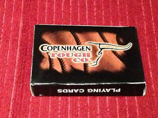 COPENHAGEN Snuff Playing Cards NIB Sealed inside box NST