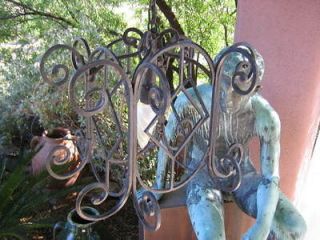 19thC French lantarn style Provencial hand forced wrought iron by 