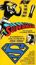 Superman the Serial   V. 1 VHS, 1996, 2 Tape Set