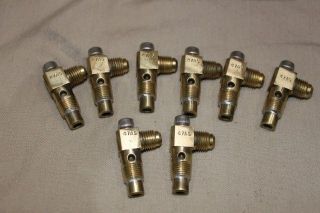 47AS Fuel Injection Nozzles   Set of 8 Hilborn   Kinsler   90 Degree 1 