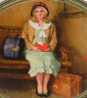  Young Girls Dream By Norman Rockwell 8.5 Plate 1985 Bradford