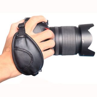 Leather Hand Strap Grip for Canon Nikon Sony Olympus DSLR Camcorder DV