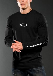 Oakley   Basic Icon Shirt   Long Sleeve   Mens Tee / White or Black 