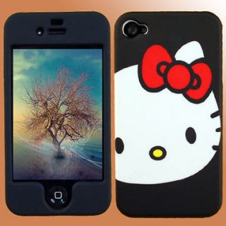 Case for iPhone 4 G S 4G 4S Hello Kitty Cover R Skin Faceplate Apple 