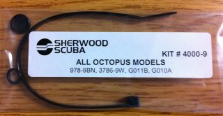 Sherwood Scuba Regulator Kit Part Dive Set Octopus Hookah 4000 9