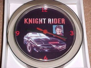 KNIGHT RIDER Novelty Wall Clock 7 HOFF Kitt NEW
