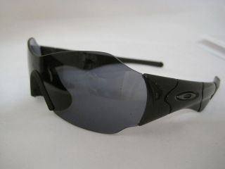 OAKLEY ZERO Sunglasses D MPG BLACK frame grey lenses BRAND NEW 
