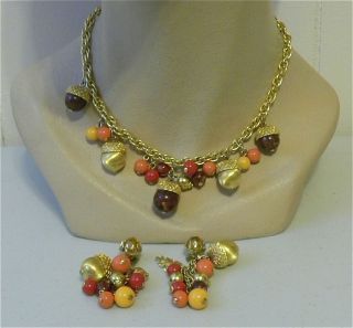 acorn necklace in Vintage & Antique Jewelry
