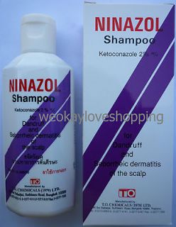 100ml NINAZOL SHAMPOO KETOCONAZOLE 2% A D ANTI DANDRUFF as Nizoral