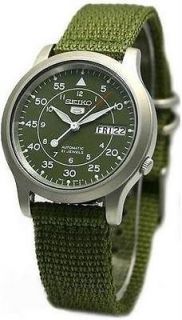 SEIKO Military Automatic Nylon Watch SNK805 SNK805K2