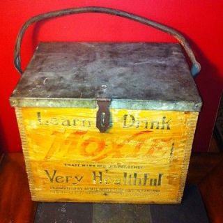 wooden ice box antiques