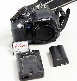 Olympus EVOLT E 500 8.0 MP DSLR Camera (Body Only) Only 11,934 