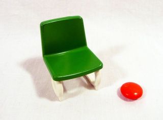 PLAYMOBIL   Office Chair   Green   Office Police Hospital Miniature 