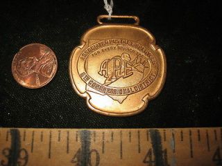   postal employees APE vintage pocketwatch watch fob old 3$shp