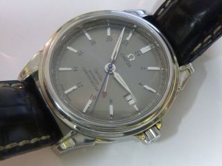 Mens Omega Deville Automatic Co Axial GMT Watch [[Excellent Condition 