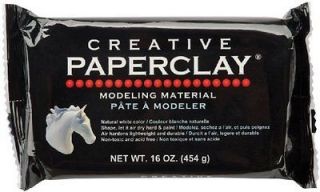 NEW Creative Paperclay Modeling Material 16oz