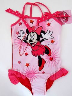   /Toddler Disney Minnie Mouse Bow One Piece Swimsuits Pink Size 2T 5T
