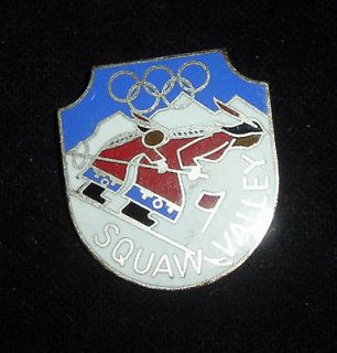 vintage ski pin in Sports Mem, Cards & Fan Shop