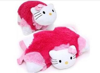 Anime pink KT Transforming Pet Pillow Car Cushion Plush toy