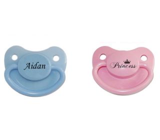 personalized pacifier in Pacifiers