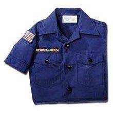 BSA / Cub Scout Uniform Shirt Short Sleeve Size Youth Extra Large (18 