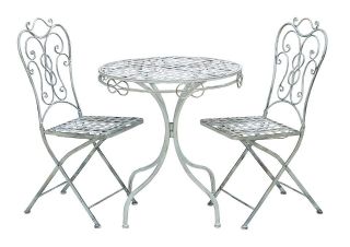 Buy Patio Vintage Themed Outdoor Table And Chair Set