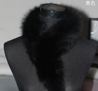 colors Wholesale, price genuine fox für scarf wrapped hair collar 