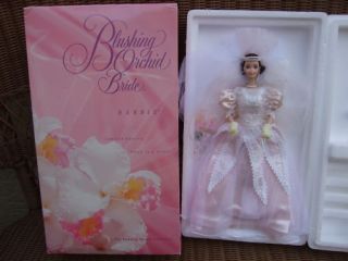Blushing Orchid Bride Barbie Porcelain Ltd Ed MIB