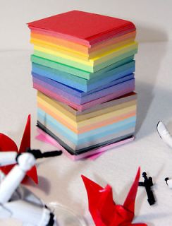 20 Color 1000 Sheet Paper Crane Korean Origami CHEAPEST