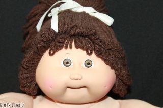 Cabbage Patch Kids Vintage Coleco 1985 Brown/Brown #5 Girl Doll