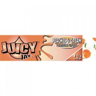   Peaches and Cream Flavored Rolling Papers Cigarette Legal Herb Papers