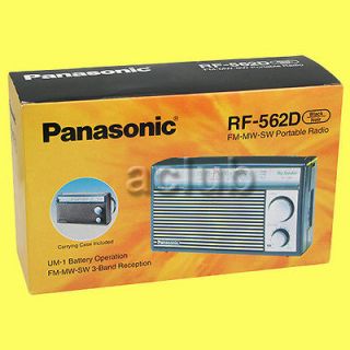 New Panasonic RF 562D MW FM SW Vintage Retro Portable Radio Battery 