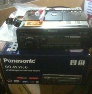 Panasonic CQ 5251JU  CD player/weather band receiver