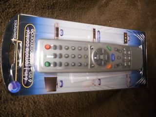 in 1 Remote Control for TV   SAT   DVD   VCR   CD   PLAYER   AUX 